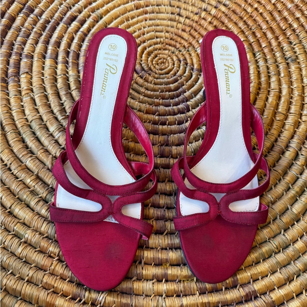 Penman 10 Burgundy Women's Sandals